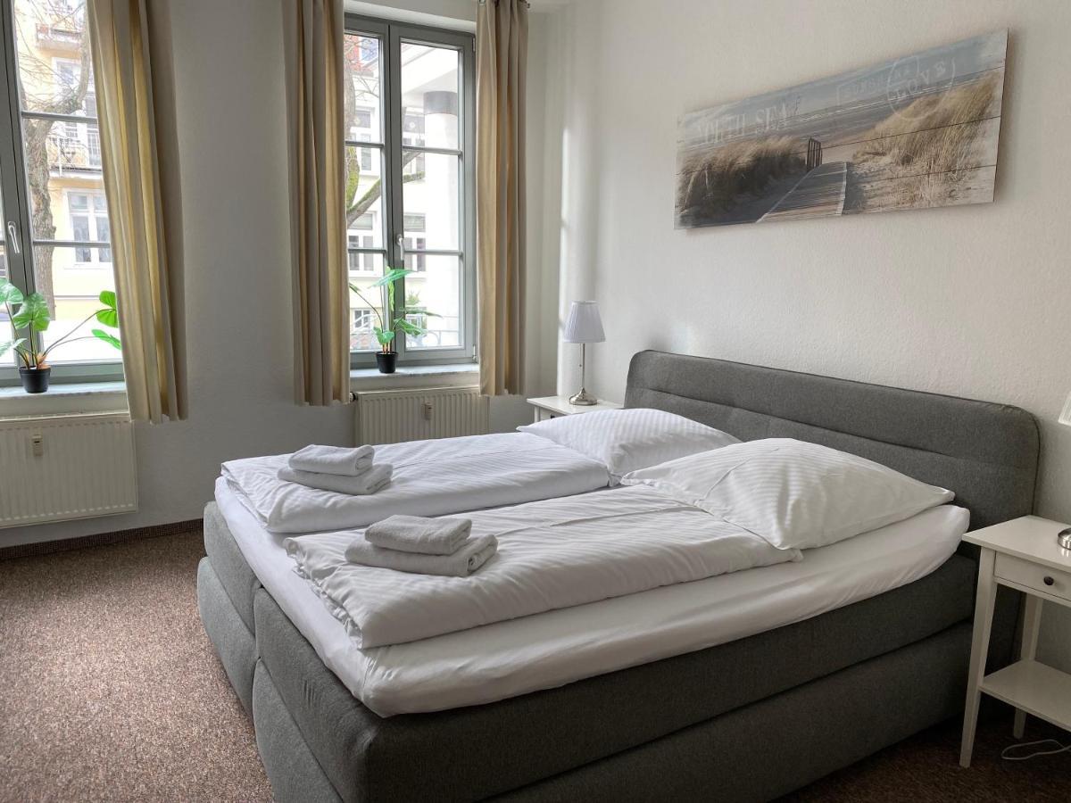 Pension Villa Ostseetraum ロストック エクステリア 写真